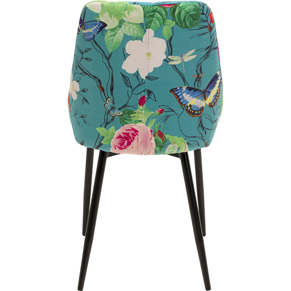 Chair East Side Flower Fever Blue