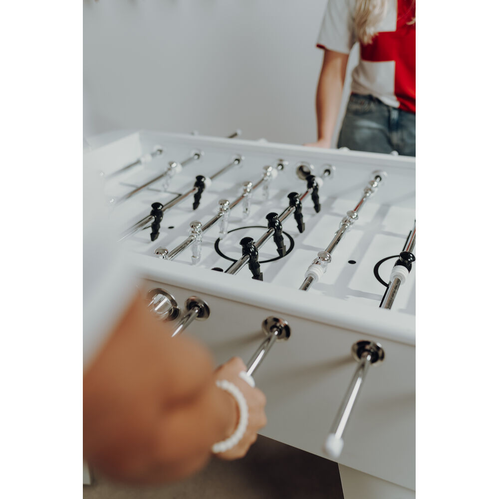 Soccer Table Style White
