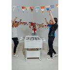 Soccer Table Style White