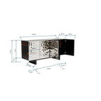Sideboard Caldera 160x78cm