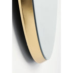 Mirror Jetset Oval Gold 94x64cm