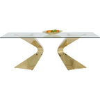 Table Gloria Gold 200x100cm