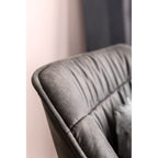 Chair with Armrest Thelma Grey (2/Set)