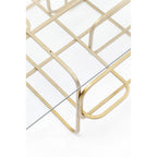 Coffee Table Meander Gold 140x80cm