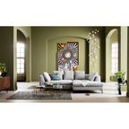 Coffee Table Meander Gold 140x80cm