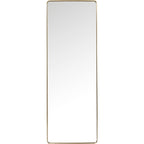 Mirror Curve Brass 70x200cm
