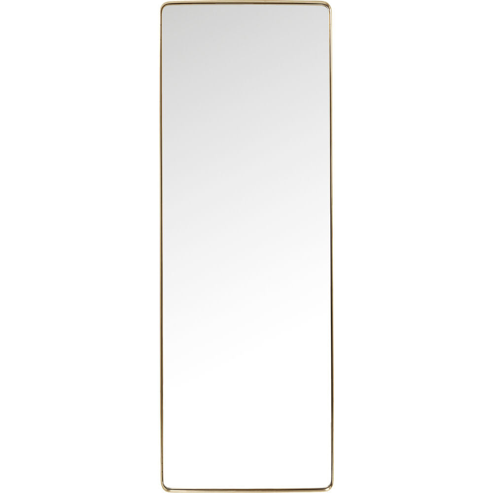 Mirror Curve Brass 70x200cm