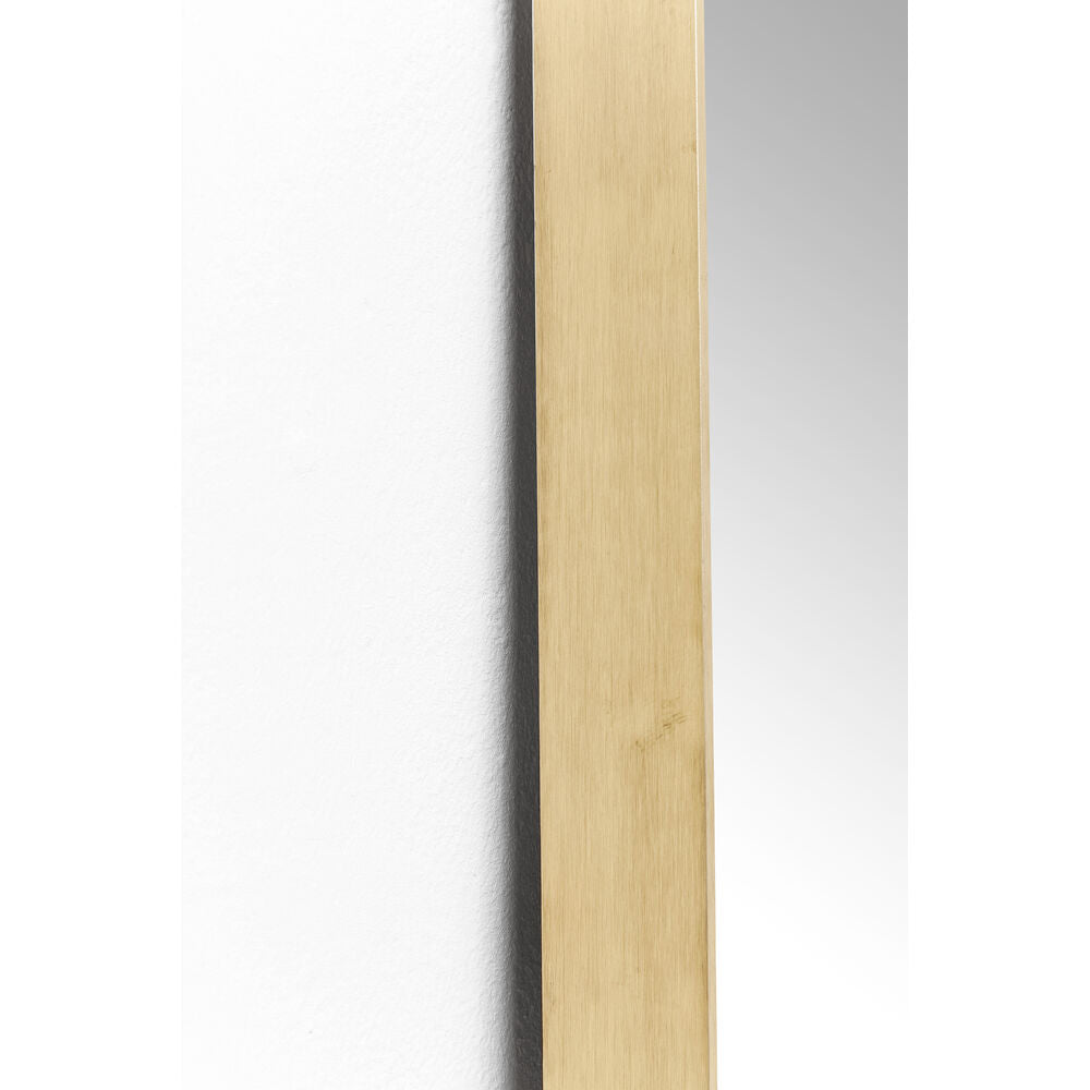 Mirror Curve Brass 70x200cm