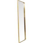 Mirror Curve Brass 70x200cm