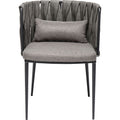 Chair with Armrest Cheerio Grey incl. (2/Set)