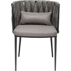 Chair with Armrest Cheerio Grey incl. (2/Set)