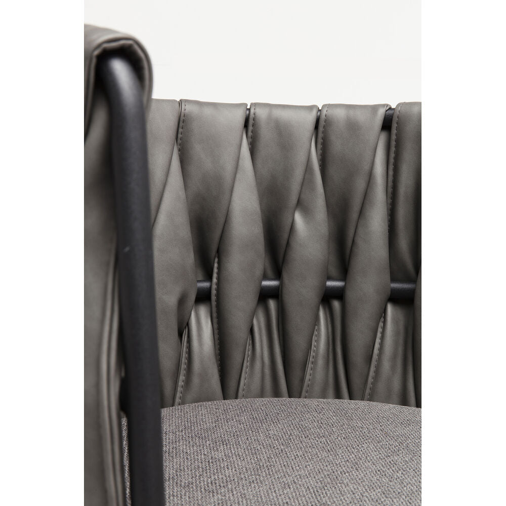Chair with Armrest Cheerio Grey incl. (2/Set)