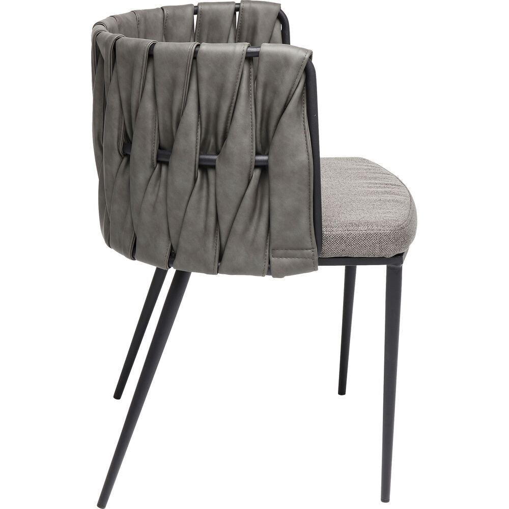 Chair with Armrest Cheerio Grey incl. (2/Set)