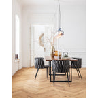 Chair with Armrest Cheerio Grey incl. (2/Set)