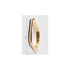 Mirror Hologram Gold 119x76cm