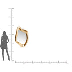Mirror Hologram Gold 119x76cm