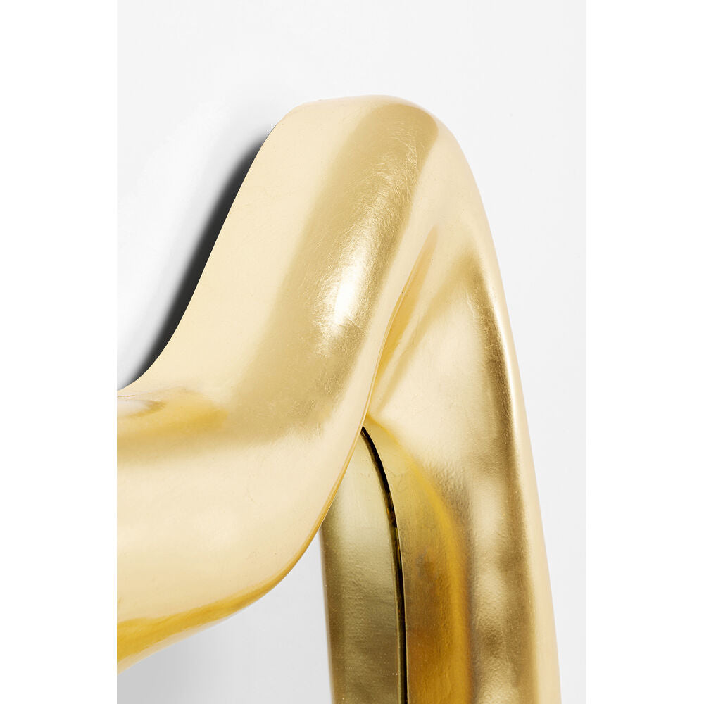 Mirror Hologram Gold 117x68cm
