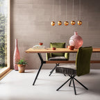 Swivel Chair Chelsea Green (2/Set)
