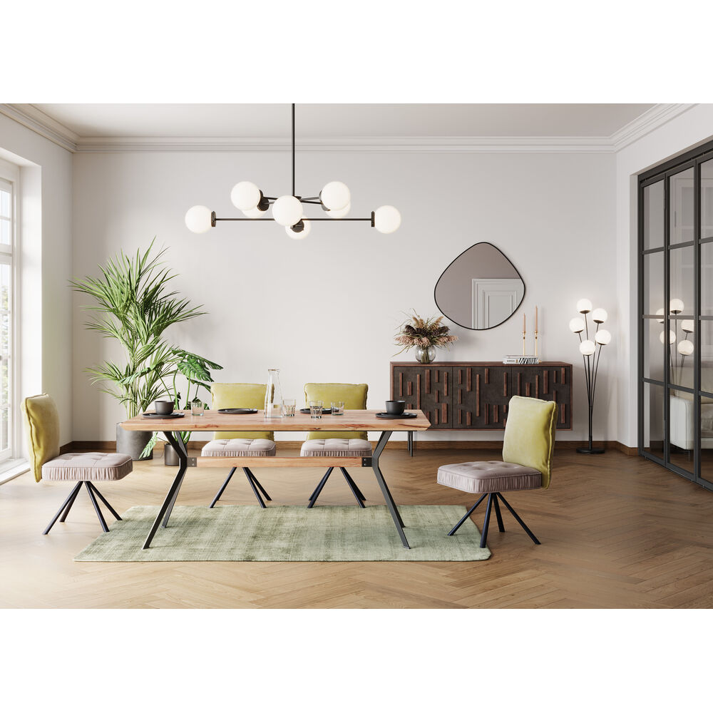 Swivel Chair Chelsea Green (2/Set)