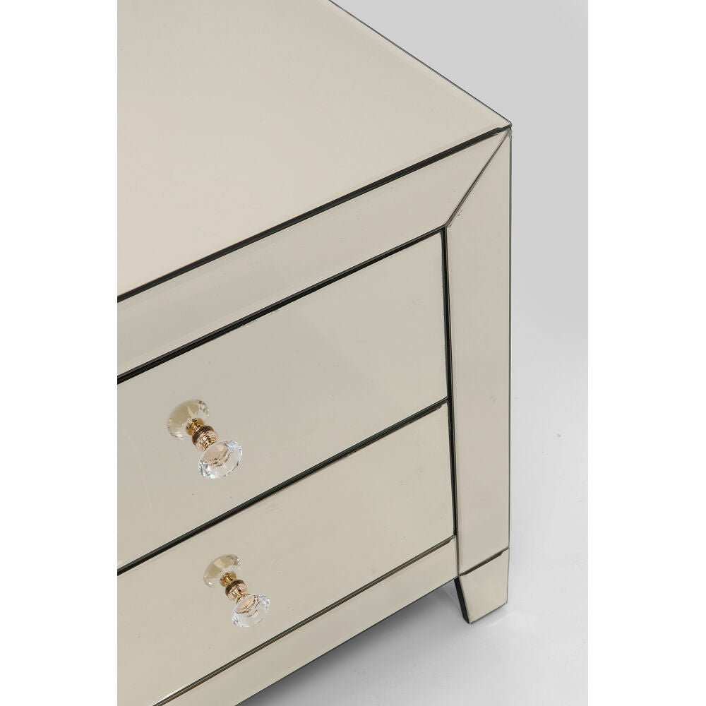 Dresser Small Luxury Pearl 2 Drawers (2/Set)