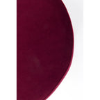 Stool Cherry Bordeaux Brass Ø35cm
