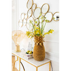 Mirror Bubbles Brass 138x93cm