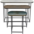 Side Table Ray Oval (3/Set)