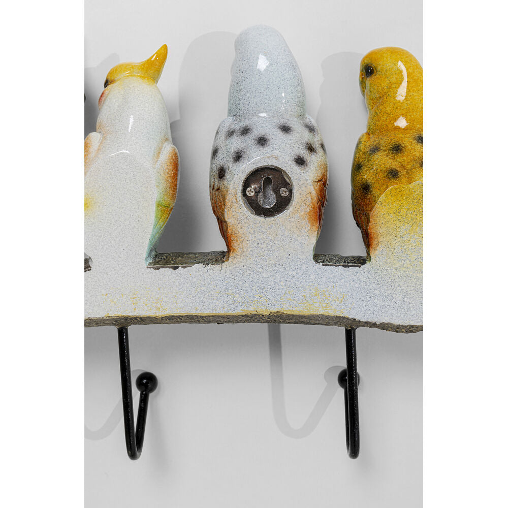 Coat Rack Exotic Birds
