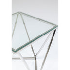 Side Table Cristallo Silver 50x50cm