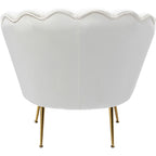 Armchair Water Lily Gold Beige