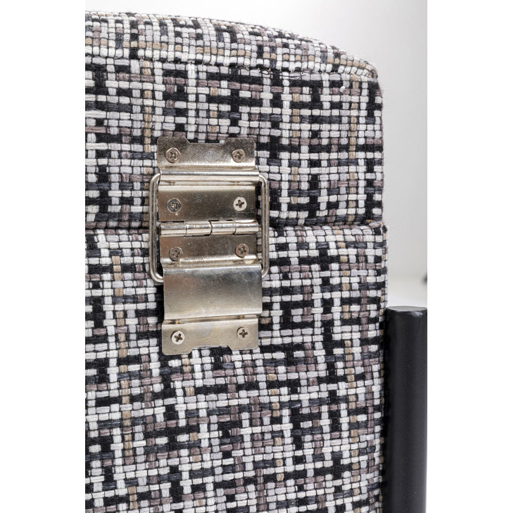 Chest bench Buttons Storage B&W Small
