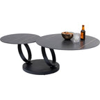 Coffee Table Beverly Black 133x80cm