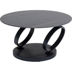 Coffee Table Beverly Black 133x80cm