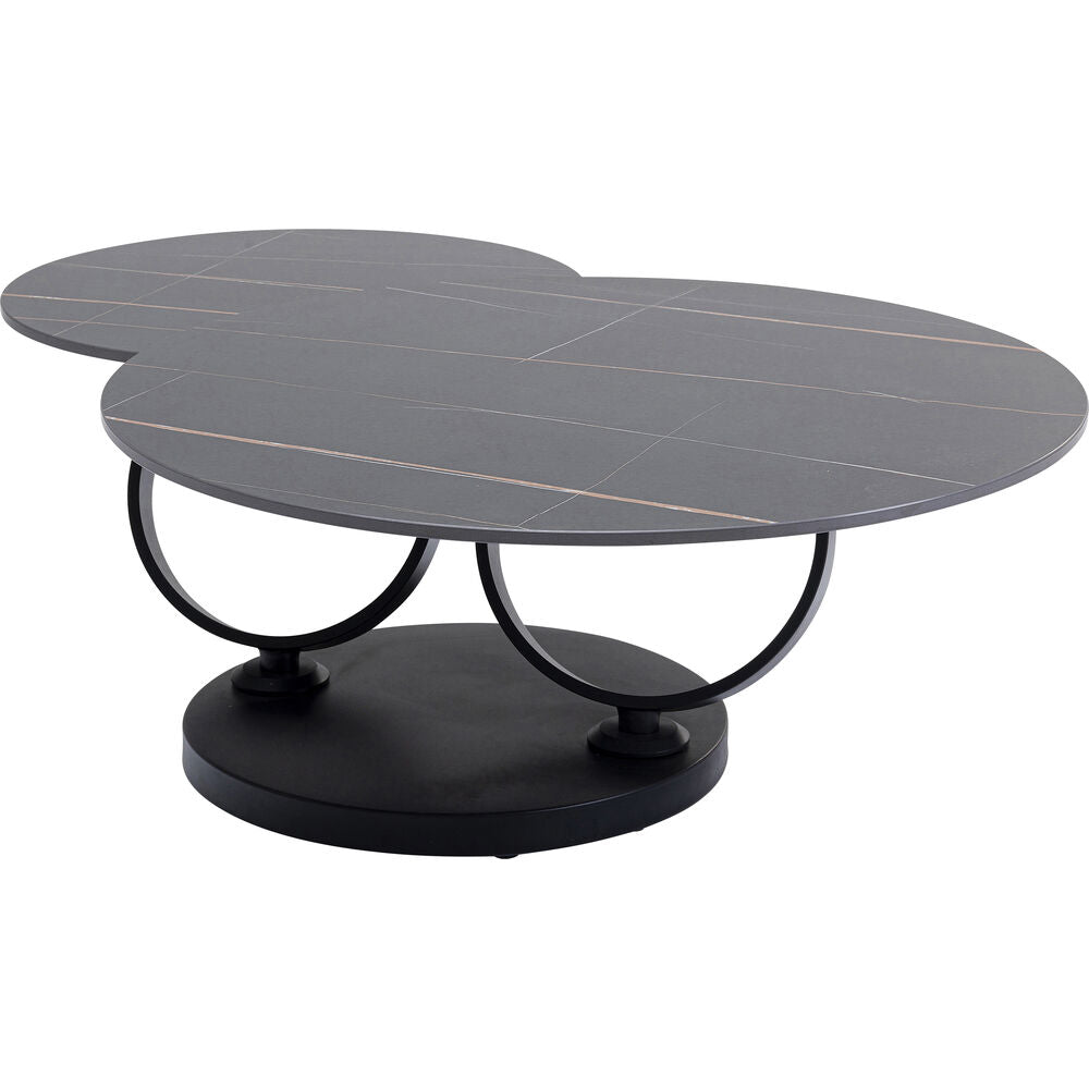 Coffee Table Beverly Black 133x80cm