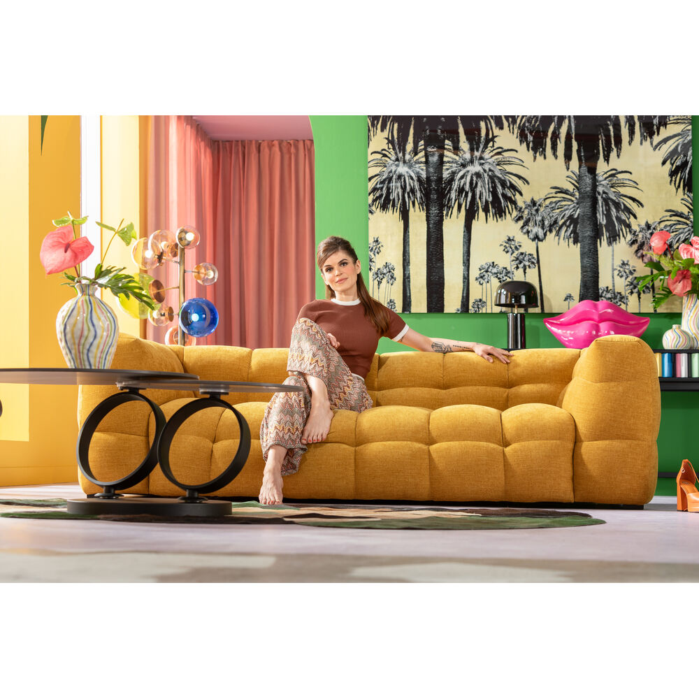 Coffee Table Beverly Black 133x80cm