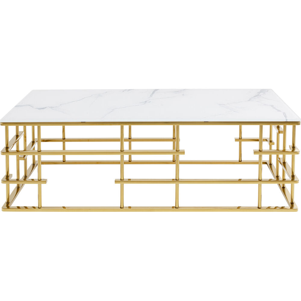 Coffee Table Rome Gold 130x70cm