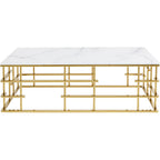Coffee Table Rome Gold 130x70cm