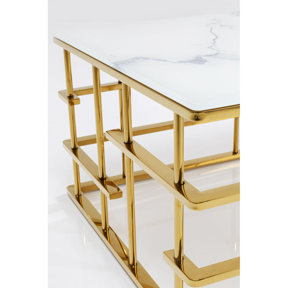 Coffee Table Rome Gold 130x70cm