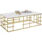 Coffee Table Rome Gold 130x70cm