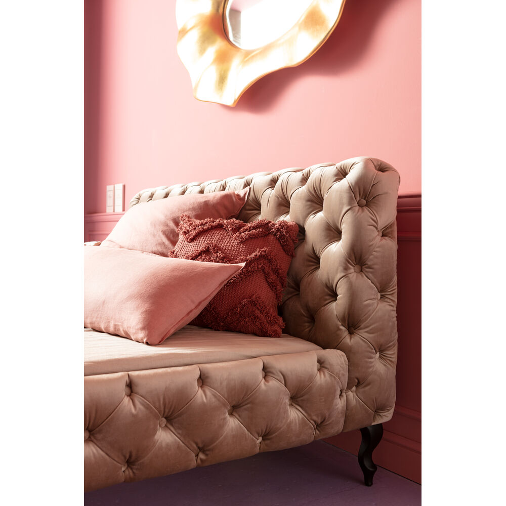 Bed Desire Velvet Ecru 160x200cm