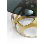 Table Volcano Gold Ø120cm