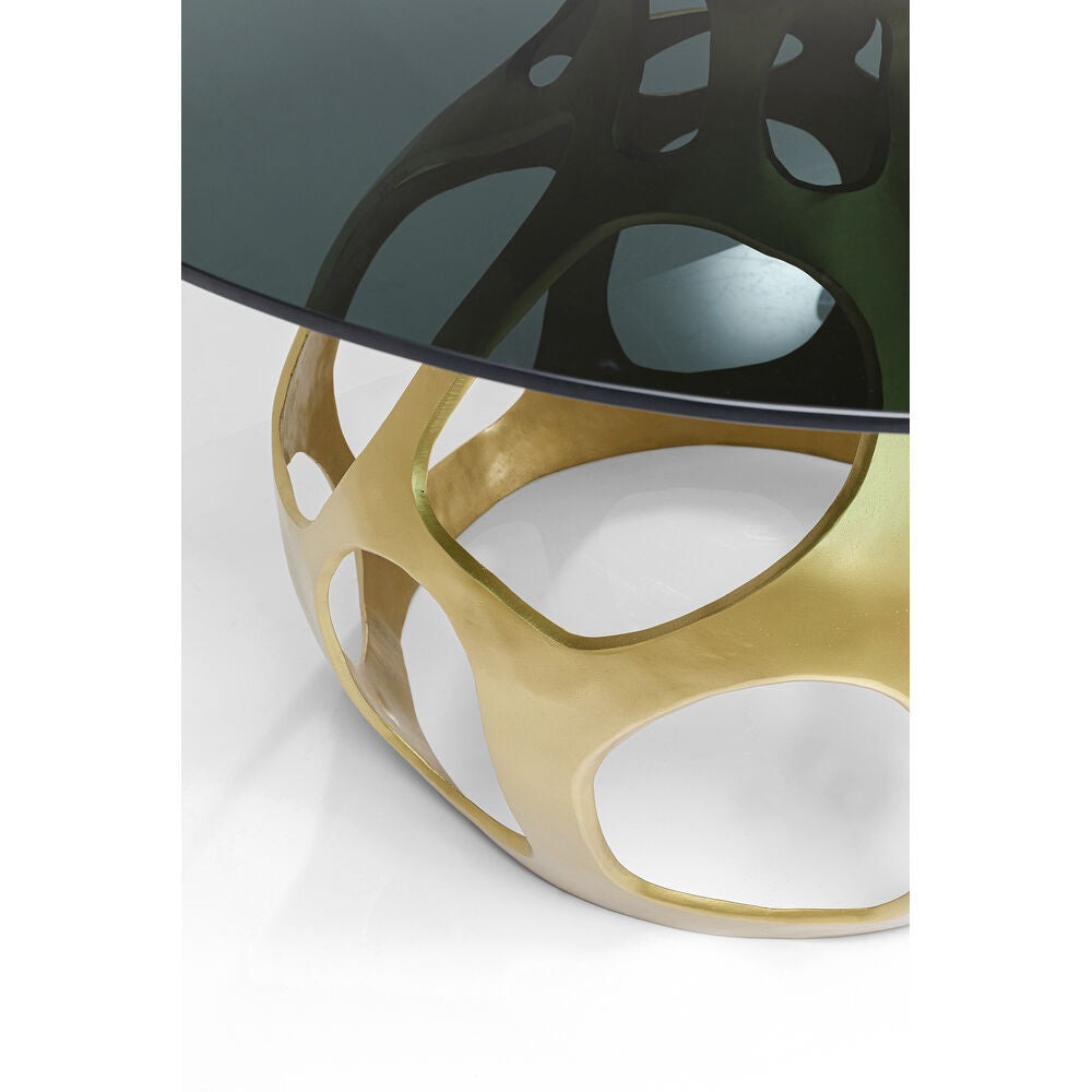 Table Volcano Gold Ø120cm