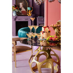 Table Volcano Gold Ø120cm