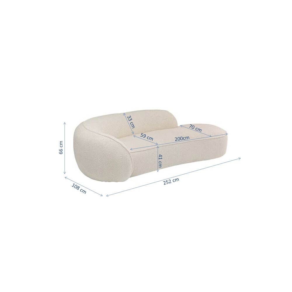 Recamiere Wonder 250cm