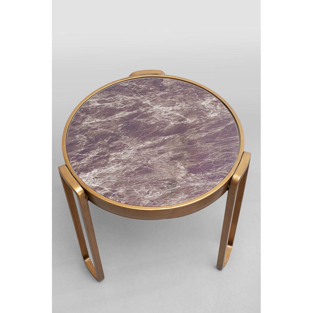 Coffee Table Perelli Brass (3/Set)