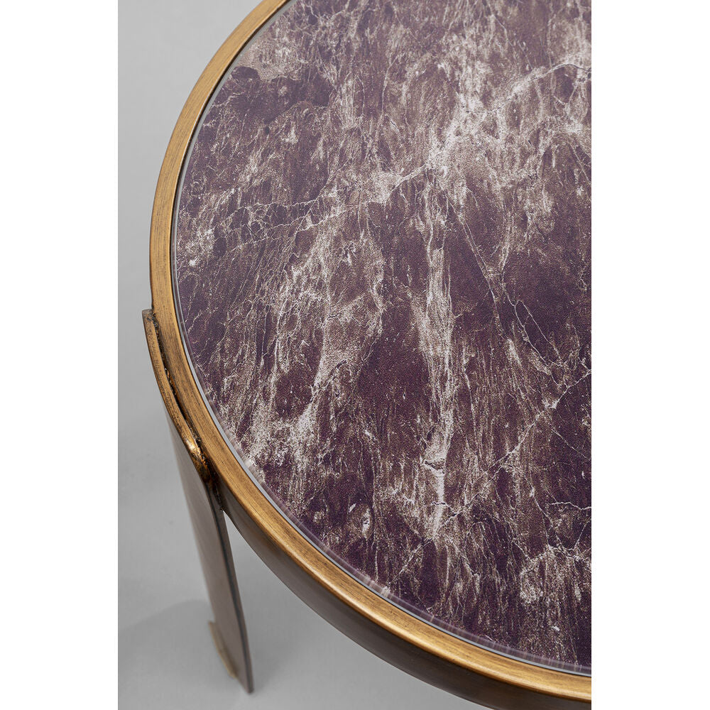 Coffee Table Perelli Brass (3/Set)