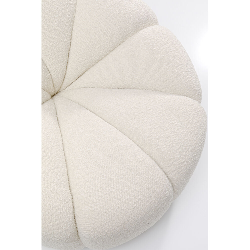 Swivel Armchair Peppo Lounge White