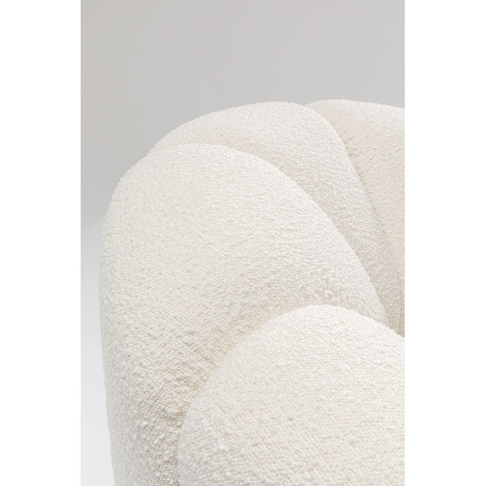 Swivel Armchair Peppo Lounge White