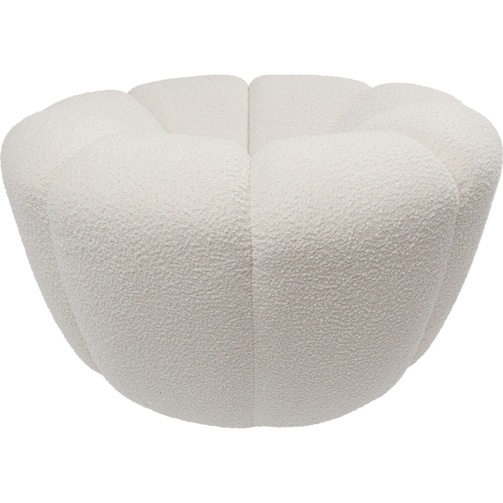 Swivel Armchair Peppo Lounge White