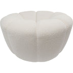 Swivel Armchair Peppo Lounge White